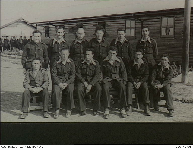 Hay, NSW. 9 September 1943. Group of Italian prisoners of war (POW ...
