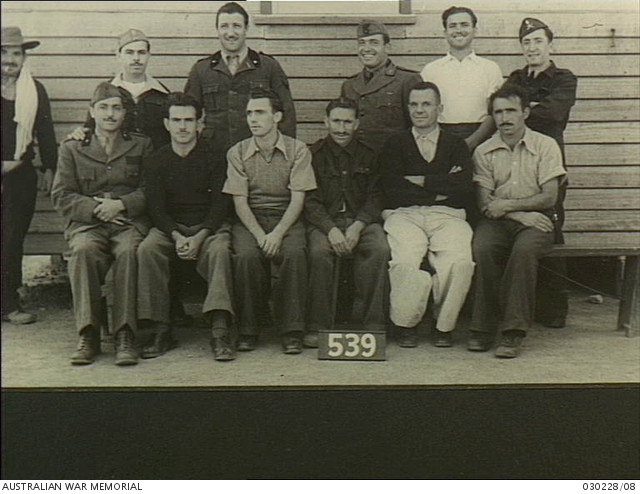 Murchison, Australia. 1 March 1945. Group of Italian prisoners of war ...