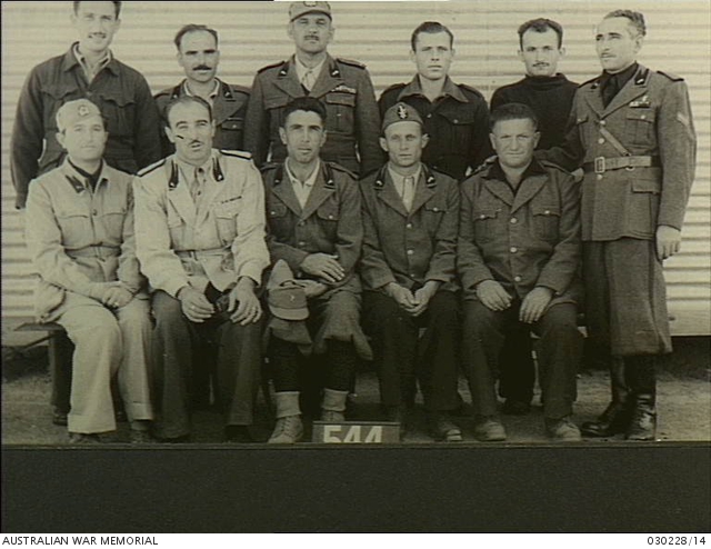 Murchison, Australia. 1 March 1945. Group of Italian prisoners of war ...
