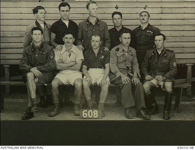 Murchison, Australia. 3 March 1945. Group of Italian prisoners of war ...