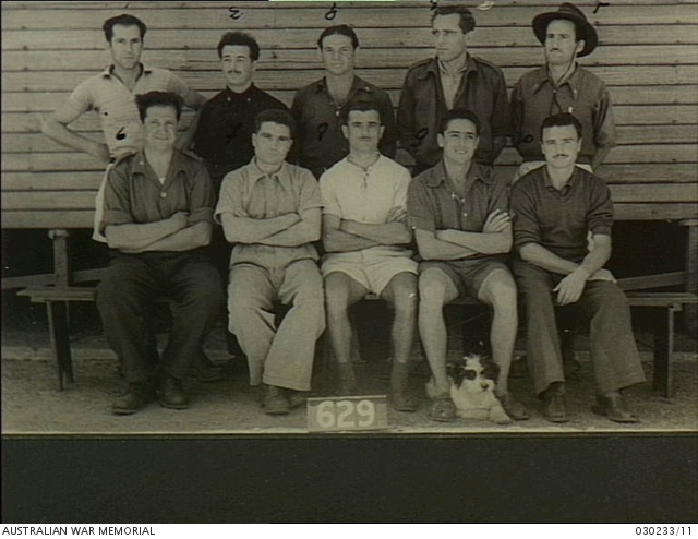 Murchison, Australia. 3 March 1945. Group of Italian prisoners of war ...