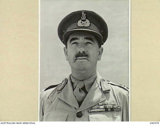 TOBRUK, LIBYA. 1941. MAJOR-GENERAL L.J. MORSHEAD, CMG., OBE., DSO., ED ...