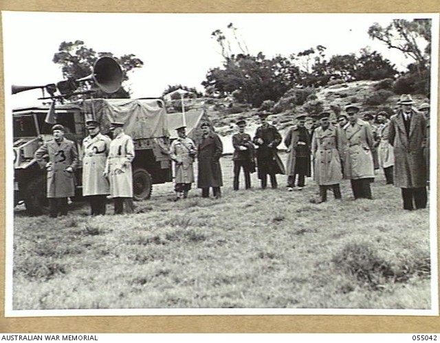 NX70343 LIEUTENANT GENERAL H. GORDON BENNETT CB CMG DSO VD, (THIRD FROM ...