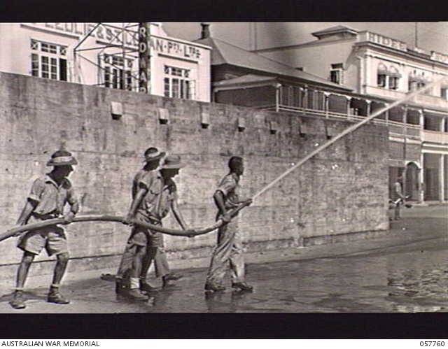 CAIRNS, QLD. 1943-09-30. TROOPS OF THE 14TH AUSTRALIAN EMPLOYMENT ...
