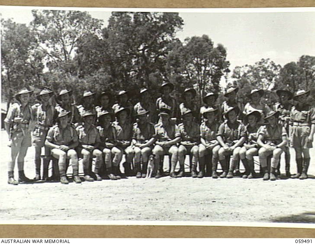 MELVILLE, WA. 1943-10-31. GROUP PORTRAIT OF PERSONNEL OF NO. 6 DESPATCH ...