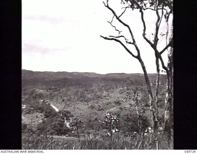 SOGERI, NEW GUINEA. 1943-11-04. VIEW FROM THE BACK OF THE NEW GUINEA ...