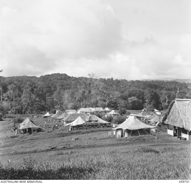 KOITAKI, NEW GUINEA. 1943-11-03. GENERAL VIEW OF THE 47TH AUSTRALIAN ...