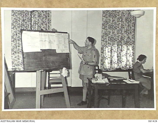 HOLLYWOOD, WA. 1943-12-09. WX3327 MAJOR A. O. HOWES (1); DELIVERING A ...