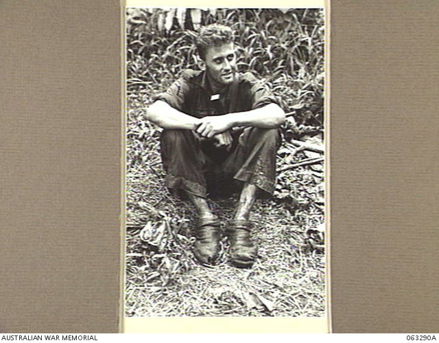 FAITA AREA, NEW GUINEA. 1944-01-17. WX10528 TROOPER S. E. KING OF ...