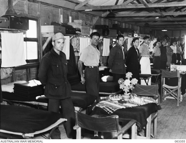 HAY, NEW SOUTH WALES, AUSTRALIA. 1944-01-15. ITALIAN PRISONERS OF WAR ...