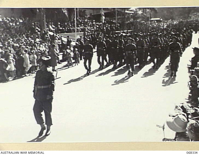 BRISBANE, QUEENSLAND, AUSTRALIA. 1944-08-08. MEMBERS OF THE 2/10TH ...
