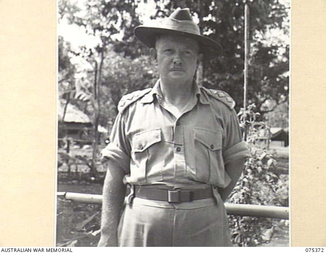 LAE, NEW GUINEA. 1944-08-19. VX12721 COLONEL A.J. STEWART, DEPUTY ...
