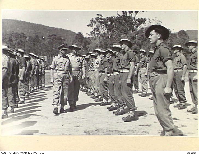 WONGABEL, QLD. 1944-11-09. LIEUTENANT-COLONEL R.T. COCHRANE, HQ ...