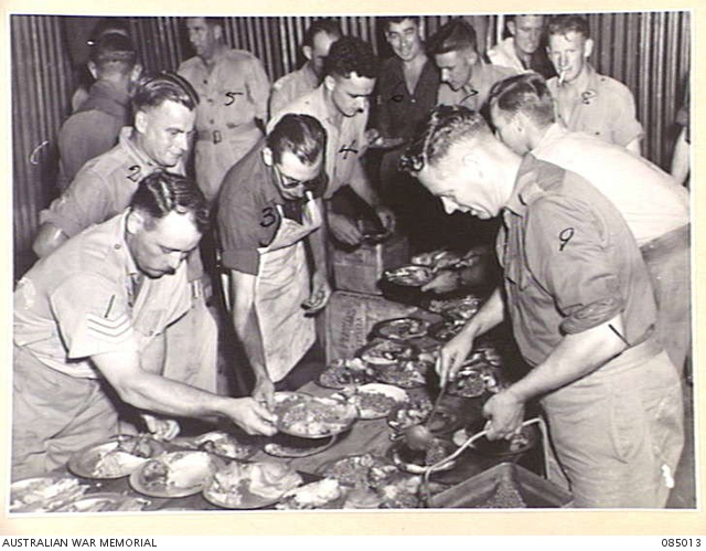 KAIRI, ATHERTON TABLELAND, QLD. 1944-12-25. SERGEANTS IN THE OTHER ...