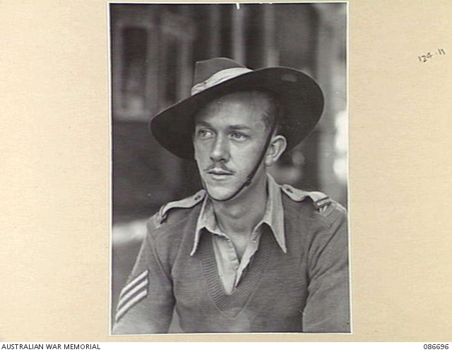 LOCATION UNKNOWN. 1945-02-23. STAFF SERGEANT R L STEWART, MILITARY ...