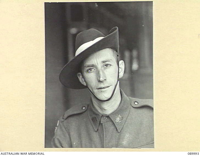 MELBOURNE, VICTORIA. 1945-06-07. SERGEANT R.E. RICE, MILITARY HISTORY ...