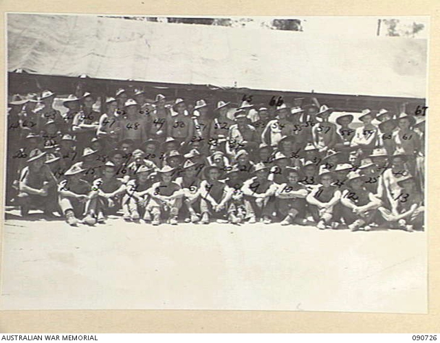 MOROTAI. 1945-04-18. NO. 1 PLATOON, 2/5 DOCKS OPERATING COMPANY ...