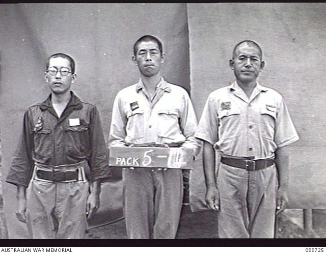 RABAUL, NEW BRITAIN, 1946-02-05. IDENTIFICATION PHOTOGRAPH OF SUSPECTED ...