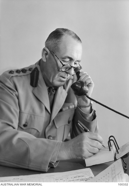 Concord, NSW. c. 1944-03-04. Portrait of Colonel I. J. Wood, the first ...