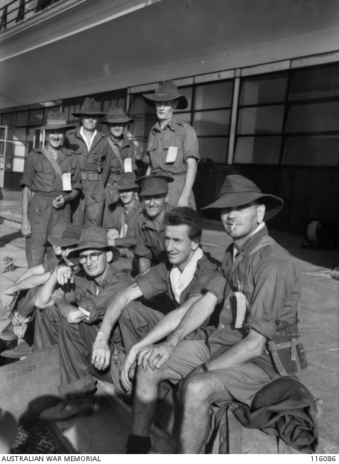 Of the prisoners of war released from Changi prison camp after the ...