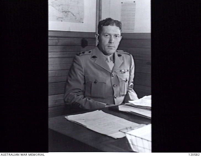 VICTORIA BARRACKS, MELBOURNE, VIC 1945-12. VX190 LIEUTENANT COLONEL A ...