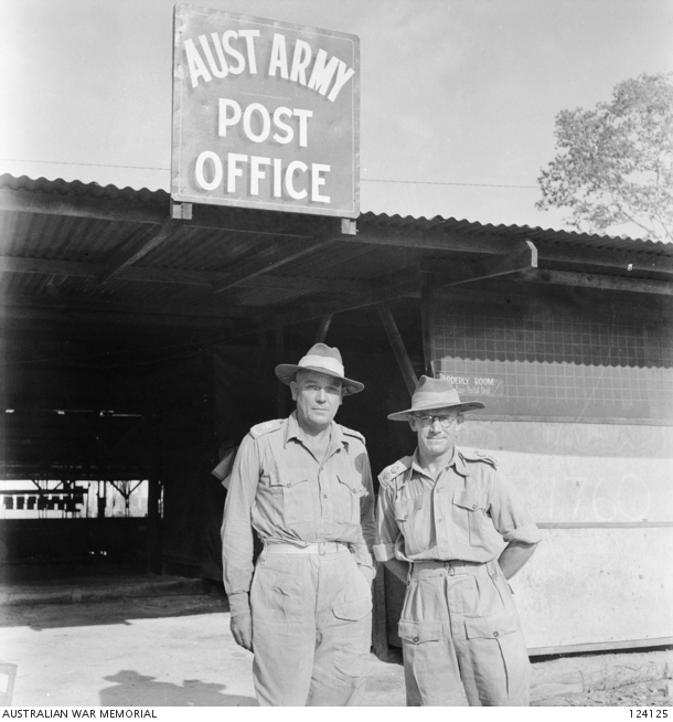 MOROTAI. 1945-11-26. NO. 6 AUSTRALIAN BASE POSTAL UNIT. WX3345 ...