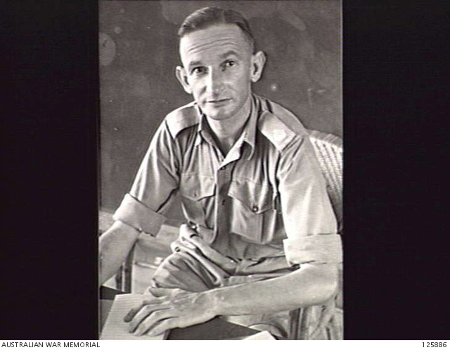 DARWIN, NT. 1946-02-27. PORTRAIT OF WX22057 MAJOR G. J. RUSE, CHIEF ...