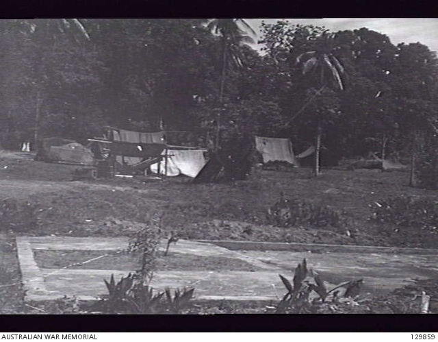 Mission area near Rabaul where a small Japanese Force landed to ...