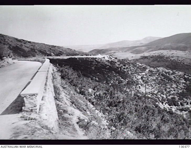 GREECE. 1945-04-09. VIEW TOWARDS SALONIKA, FROM VERROIA PASS ...