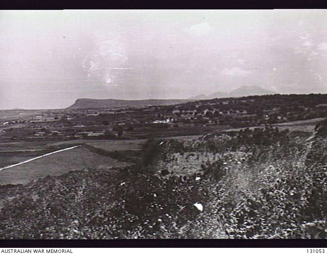 RETIMO, (RETHYMNON), CRETE. 1945-06-16. A DEPRESSION (WADI) NEAR HILL A ...