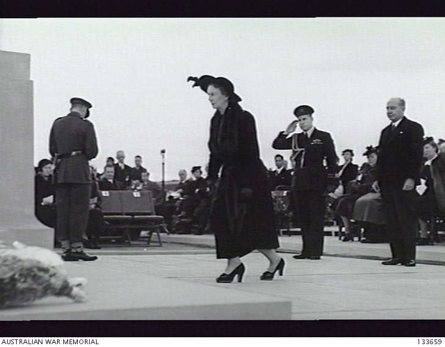 CANBERRA, ACT. 1948-04-25. HER EXCELLENCY MRS W. J. MCKELL, WIFE OF THE ...