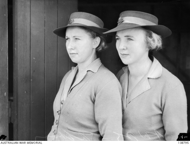 Albury, NSW. 1943-04-28. Sisters who are members of the Australian ...
