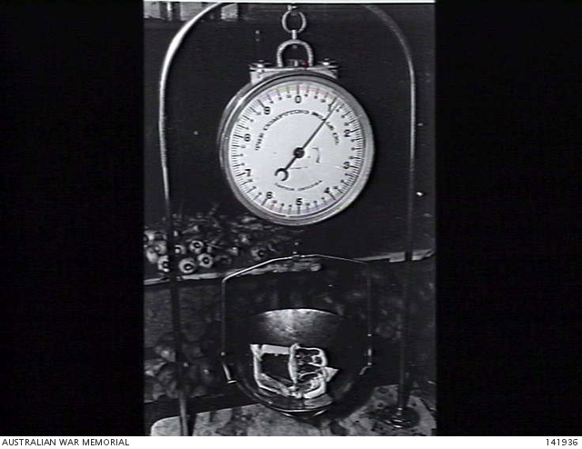 Melbourne, Vic. 1943-10-07. The proposed Australian meat ration for ...