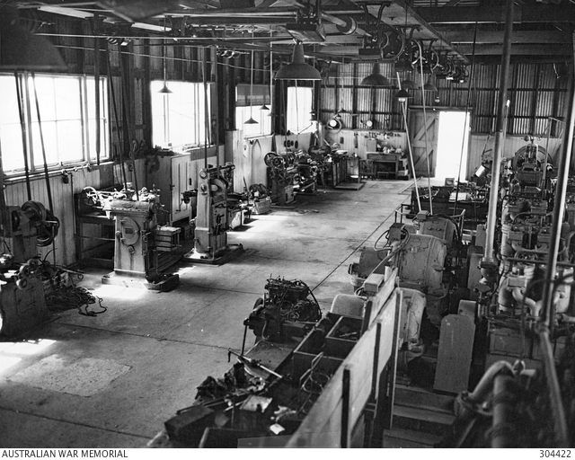 SWAN ISLAND, QUEENSCLIFF, VIC. 19500308. INTERIOR OF A AT