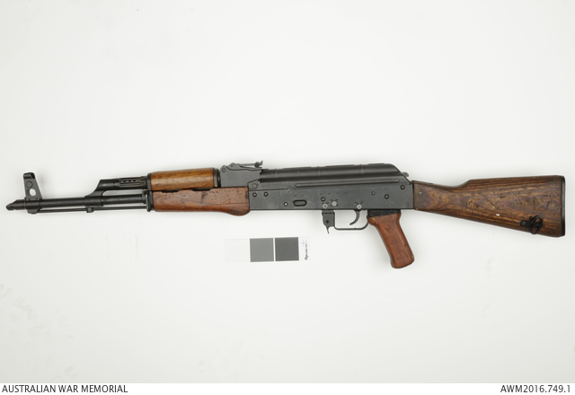 AKM Assault Rifle (MPiKM) : HMAS Darwin | Australian War Memorial