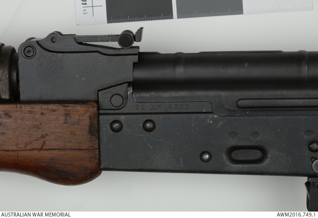 AKM Assault Rifle (MPiKM) : HMAS Darwin | Australian War Memorial