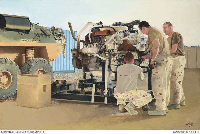 Servicing a machine of war for the war machine | Australian War Memorial