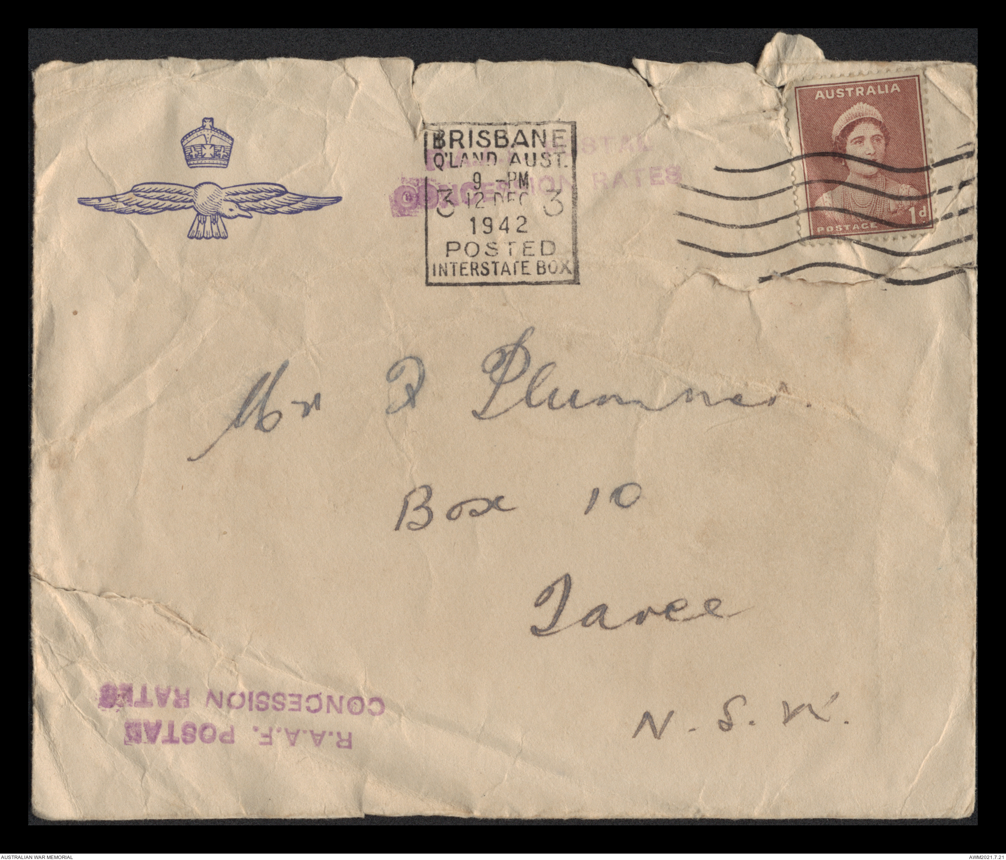 Plummer, Doris Ellen (Aircraftwoman, b.1909 - d.1984) | Australian War ...