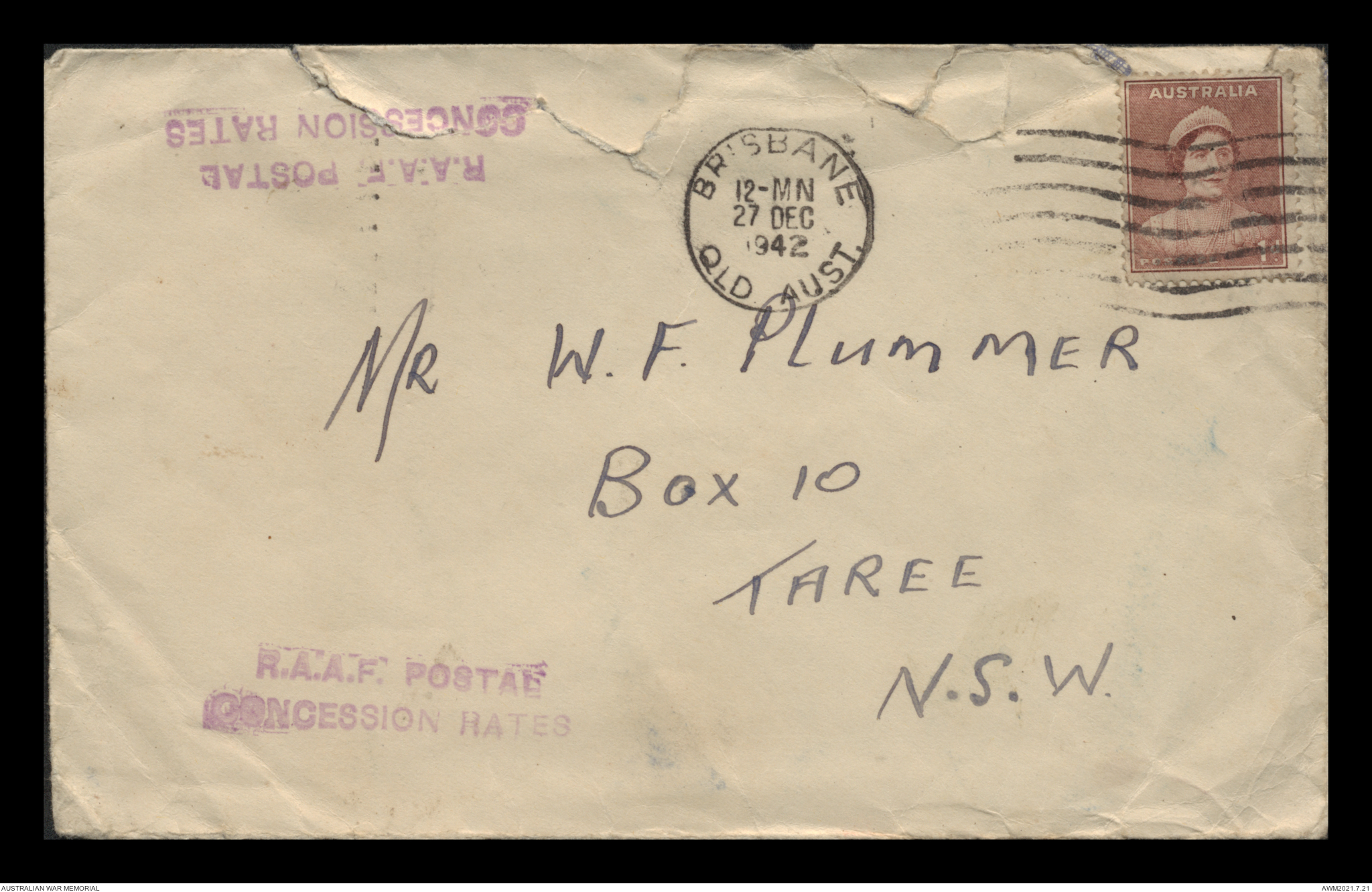 Plummer, Doris Ellen (Aircraftwoman, b.1909 - d.1984) | Australian War ...
