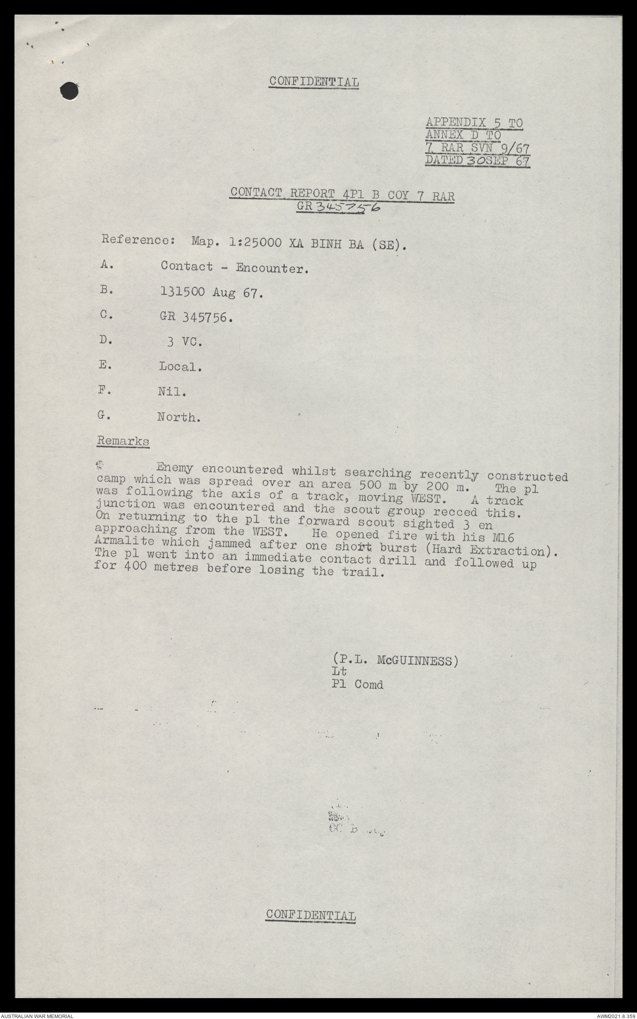 AWM117 52 - [Headquarters 1st Division (HQ 1 Div) - unregistered item ...