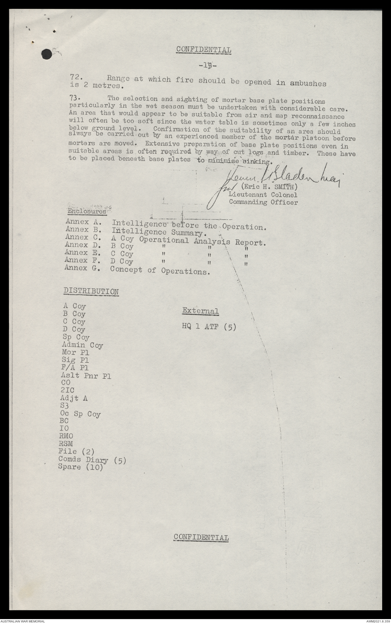 AWM117 52 - [Headquarters 1st Division (HQ 1 Div) - unregistered item ...