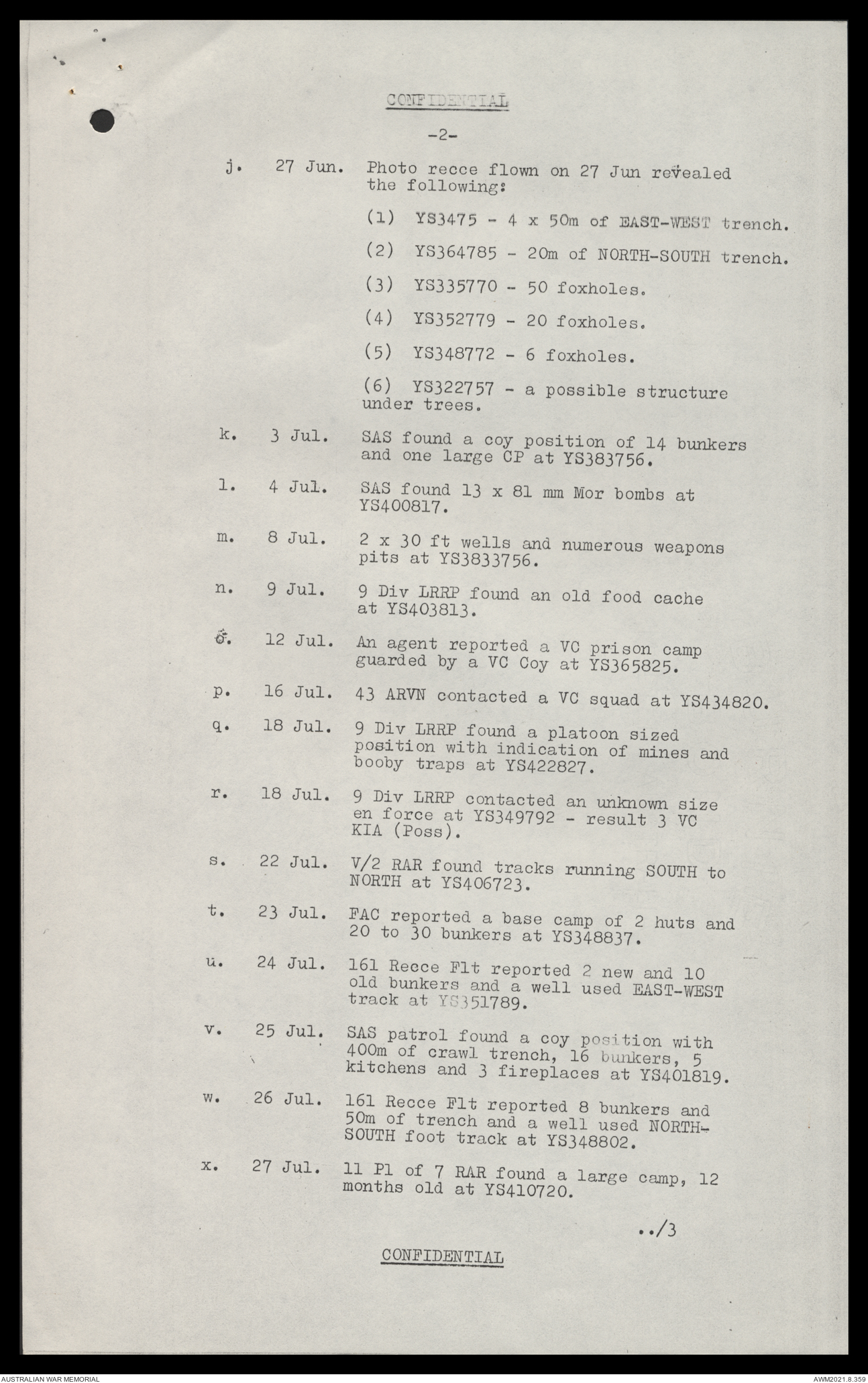AWM117 52 - [Headquarters 1st Division (HQ 1 Div) - unregistered item ...
