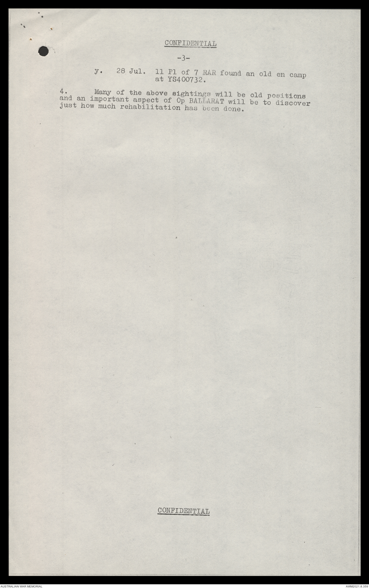 AWM117 52 - [Headquarters 1st Division (HQ 1 Div) - unregistered item ...