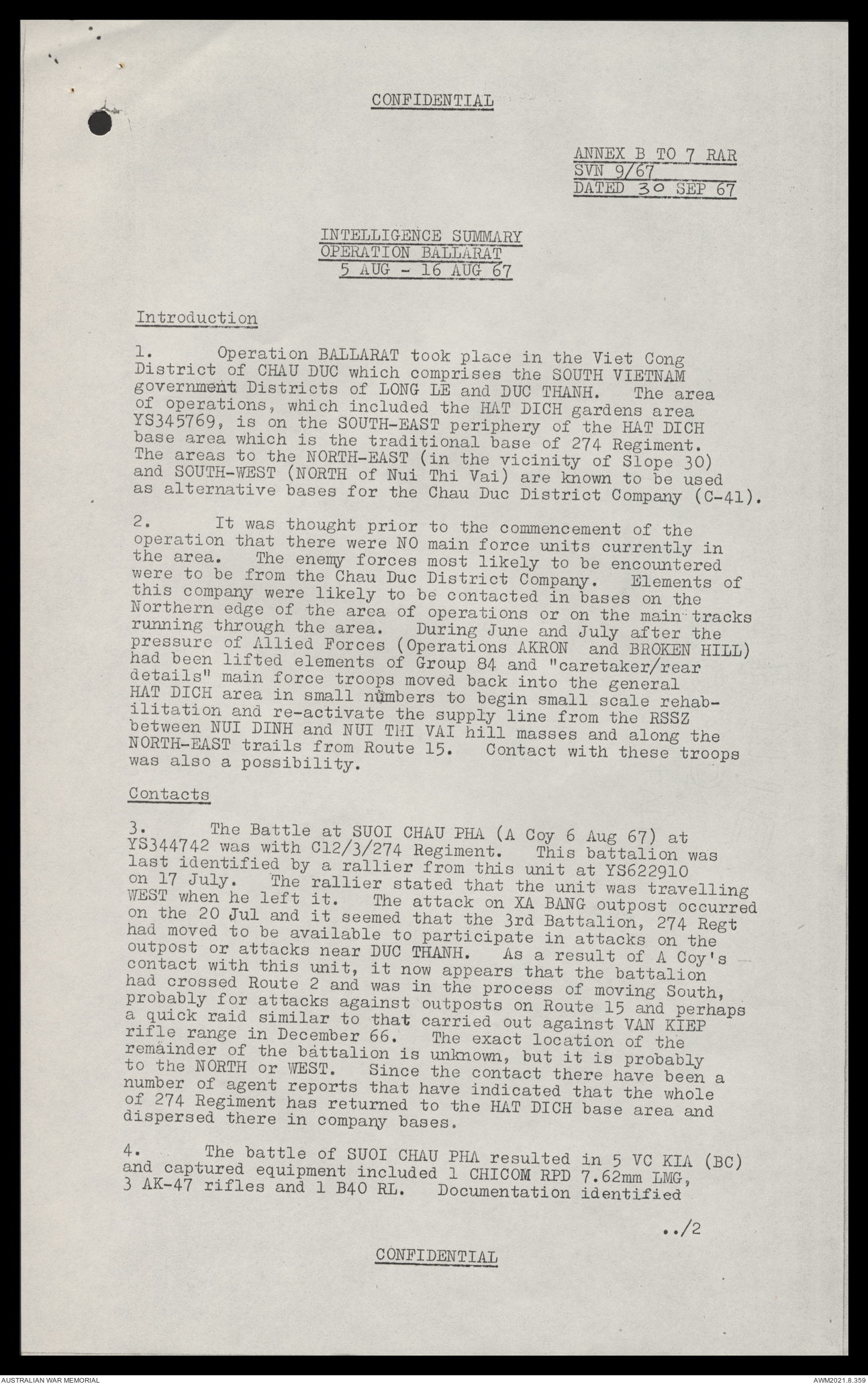 AWM117 52 - [Headquarters 1st Division (HQ 1 Div) - unregistered item ...