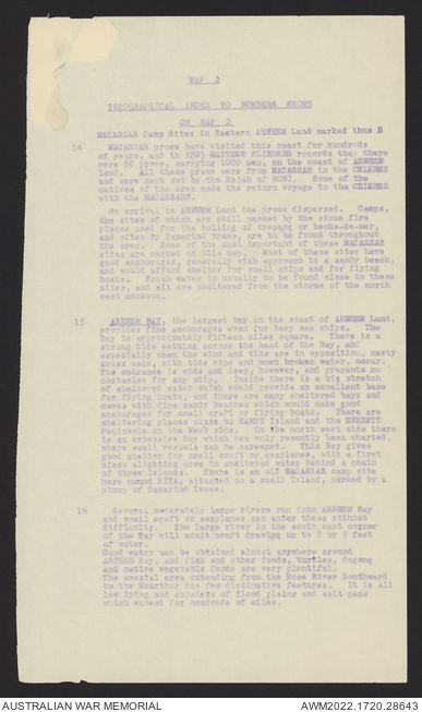 AWM54 741/5/9 PART 3 - [Patrols - Reconnaissance:] Report on Northern ...