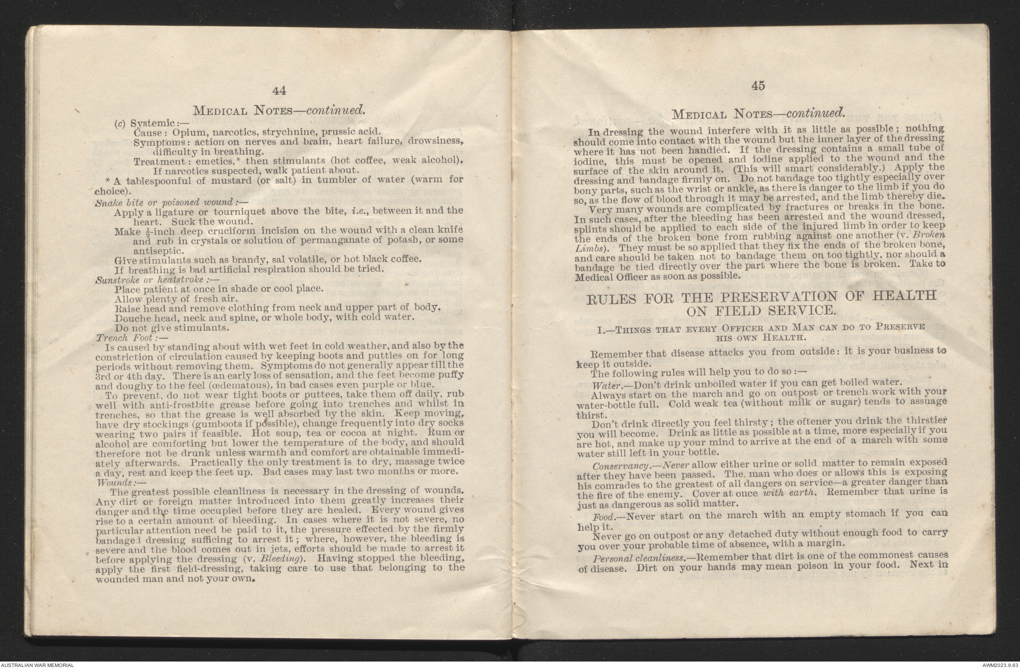 Field almanac 1917 | Australian War Memorial