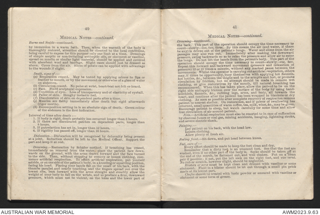 Field almanac 1917 | Australian War Memorial
