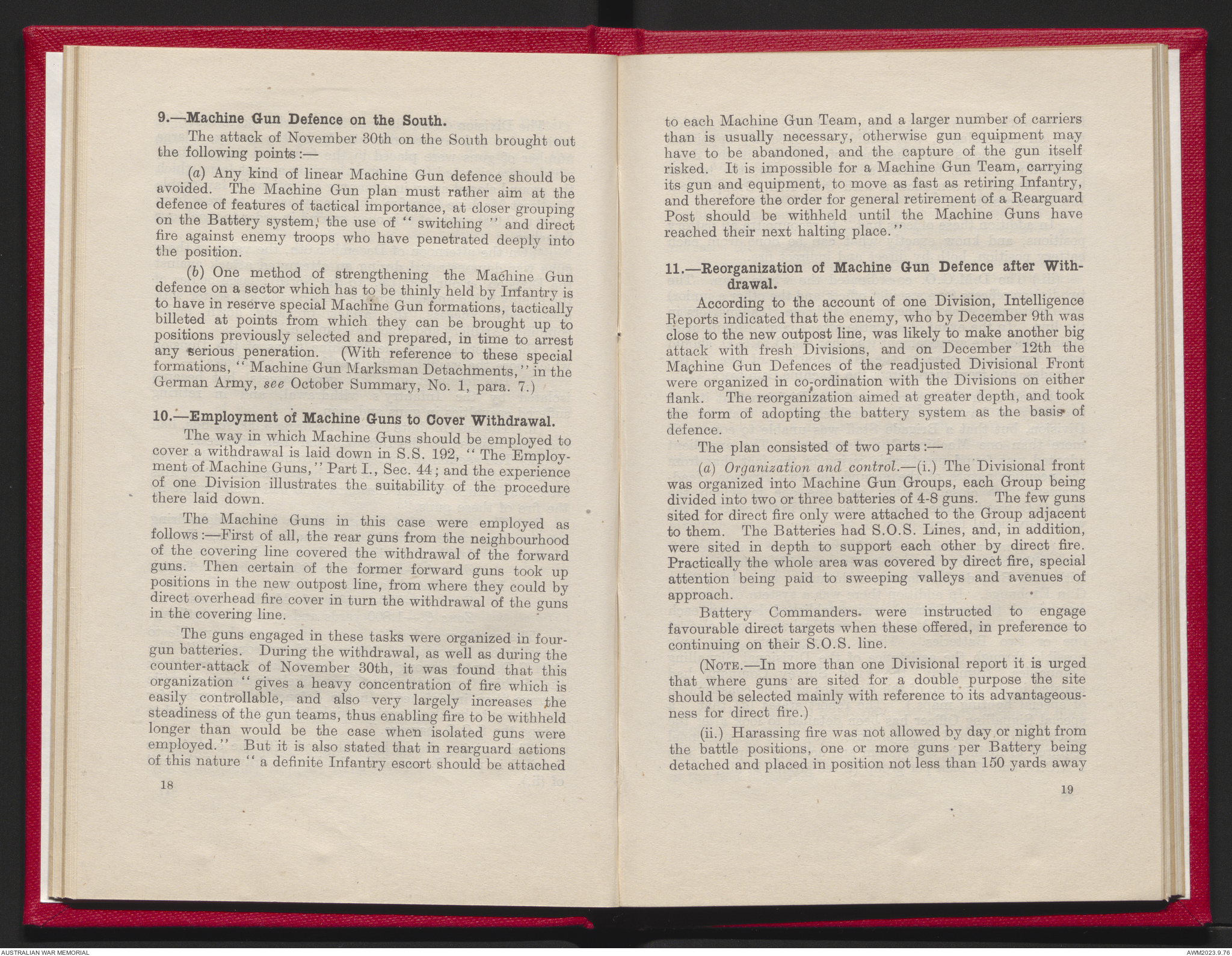 Machine gun notes / issued by the General Staff. Variant title ...