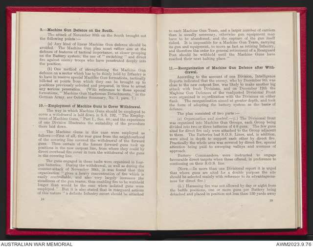Machine gun notes / issued by the General Staff. Variant title ...