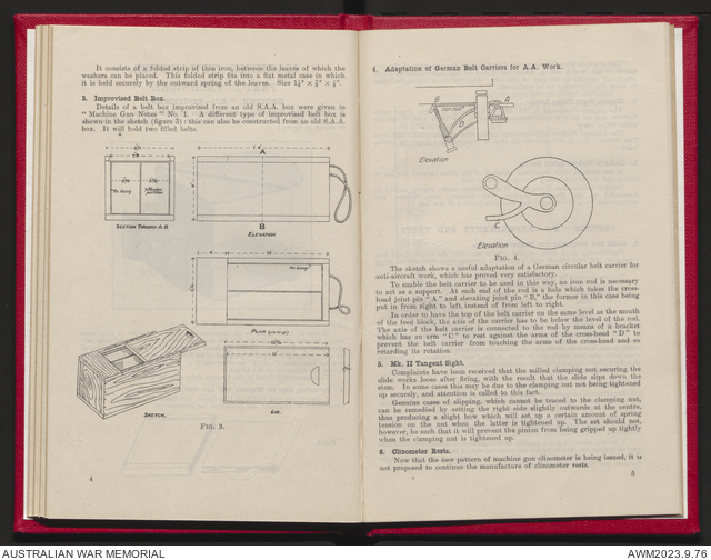 Machine gun notes / issued by the General Staff. Variant title ...